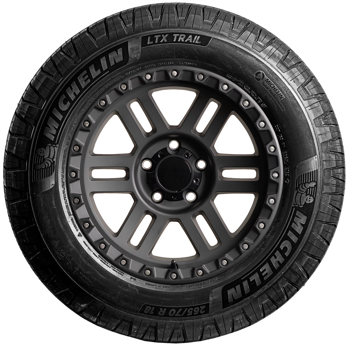 MICHELIN LTX TRAIL 265/70R18 18インチ 夏タイヤ 4本 24年製 バリ溝